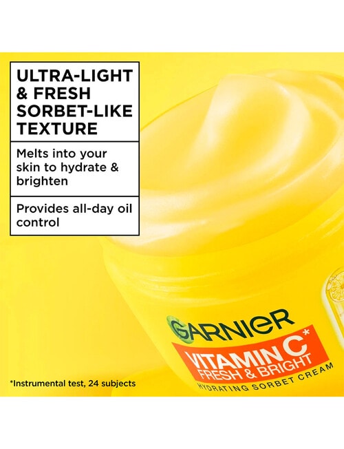 Garnier Vitamin C Hydrating Sorbet Cream, 85ml product photo View 02 L