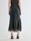 State of play Leila Lace Trim Skirt, Evergreen product photo View 02 S