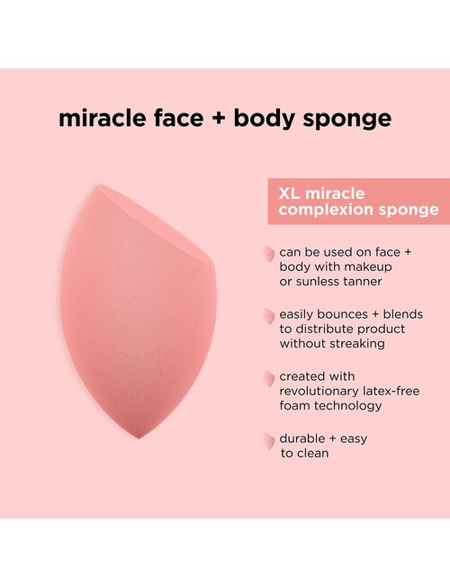 Real Techniques Miracle Face & Body Sponge product photo View 04 L