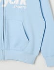 Switch New York Sports Oversized Zip Up Hoodie, Baby Blue product photo View 03 S
