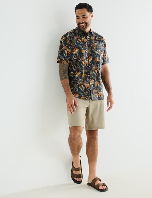 Kauri Trail Floral Print Short Sleeve Shirt, Multi product photo View 03 L
