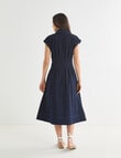 Whistle Denim Waist Dress, Dark Wash product photo View 02 S
