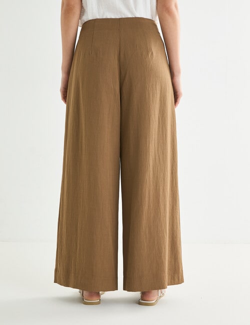 Whistle Wide Leg Crop, Biscuit product photo View 02 L