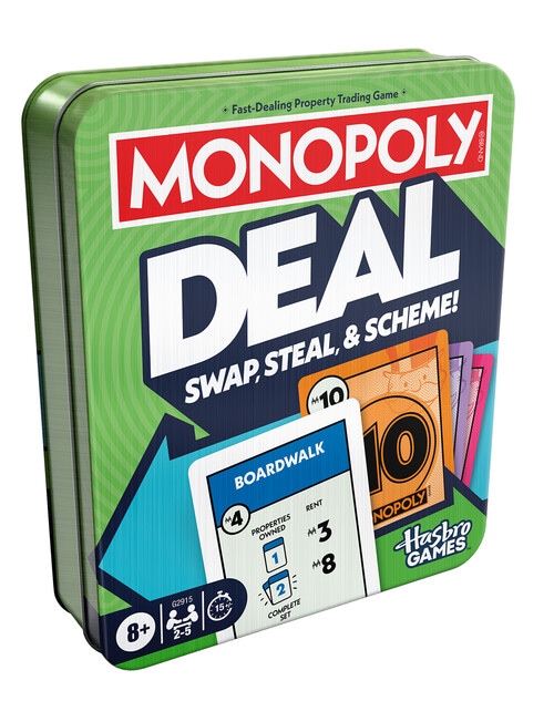 Hasbro Games Monopoly Deal Tin product photo