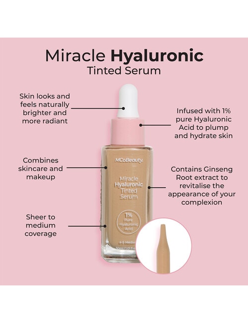 MCoBeauty Miracle Hyaluronic Tinted Serum product photo View 04 L