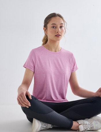 Superfit Short Sleeve Limitless Tee, Pop Pink product photo