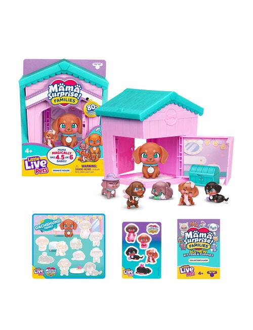 Little Live Pets Mama Surprise Families Mama's House, Series 2, Assorted product photo View 04 L