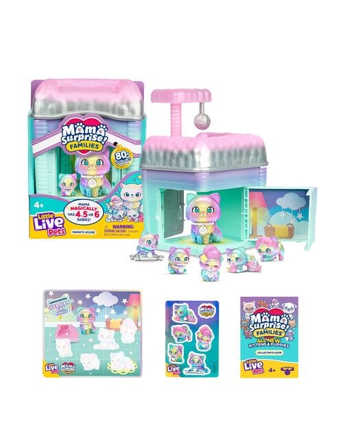Little Live Pets Mama Surprise Families Mama's House, Series 2, Assorted product photo View 06 L