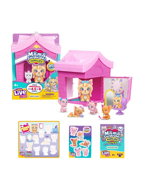 Little Live Pets Mama Surprise Families Mama's House, Series 2, Assorted product photo View 07 L