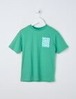 Mac & Ellie Good Vibes Short Sleeve Tee, Apple product photo