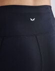 Superfit Fashion Limitless Leggings, Print Panel Black & Black Ditsy Print product photo View 05 S