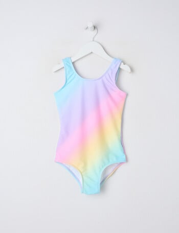 Wavetribe Ombre 1 Piece Swimsuit, Lilac product photo