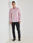 Laidlaw + Leeds Geo Atom Long Sleeve Shirt, Pink product photo View 03 S