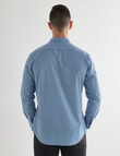Laidlaw + Leeds Geo Hive Long Sleeve Shirt, Blue product photo View 02 S
