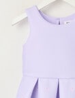 Party Collection Border Print Dress, Soft Lilac product photo View 02 S