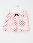Mac & Ellie Amelie Spot Short, Baby Pink product photo