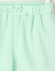 Mac & Ellie Amelie Short, Mint product photo View 02 S
