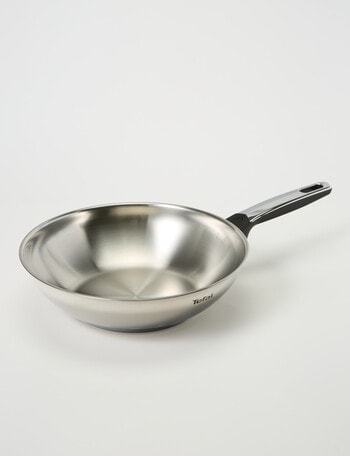 Tefal Emotion+ Induction Stainless Steel Uncoated Wok, 28cm product photo
