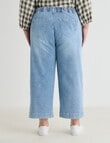 Studio Curve Cropped Weekend Jean, Light Blue product photo View 02 S