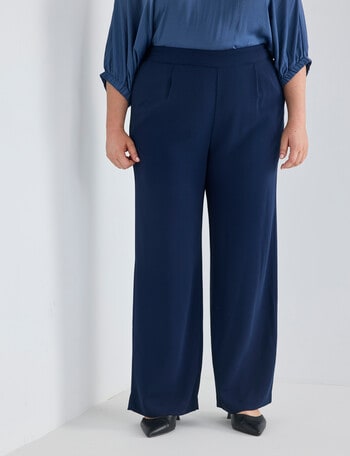 Studio Curve Mid Length Cardigan, Bright Navy product photo