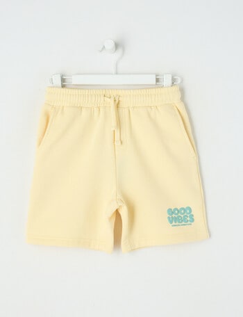 Mac & Ellie Good Vibes Knit Short, Butter product photo