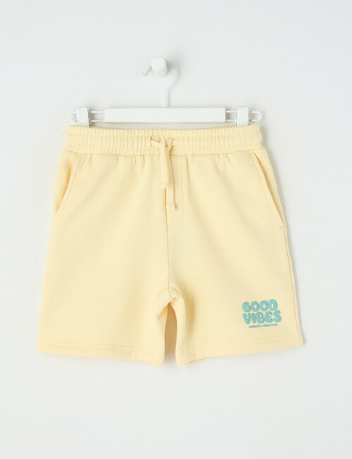 Mac & Ellie Good Vibes Knit Short, Butter product photo