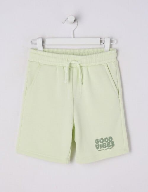 Mac & Ellie Good Vibes Knit Short, Pistachio product photo