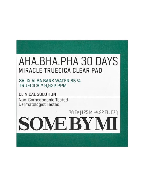 SOME BY MI AHA BHA PHA Miracle Truecica Clear Pad product photo View 03 L