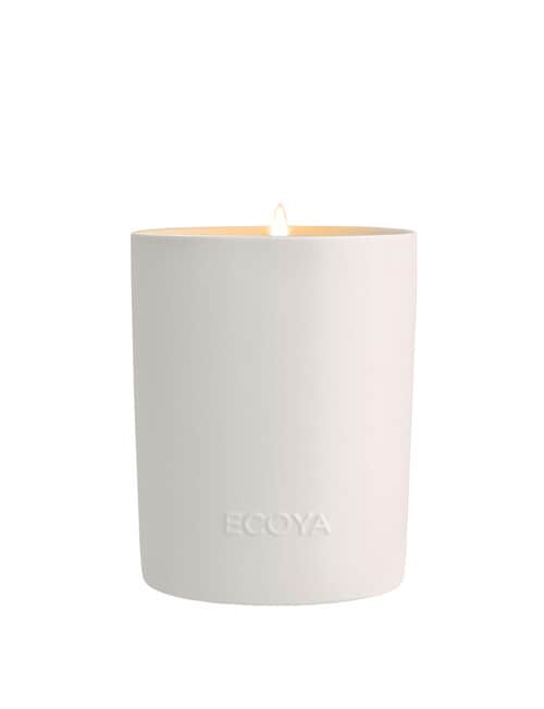 Ecoya Limited Edition Ceramic Madison Candle, 400g, Sweet Pea & Jasmine product photo View 02 L