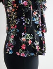 Zest Resort Curve Tiered Tankini, Garland Print product photo View 04 S
