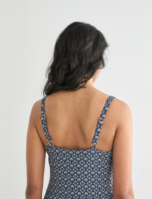 Zest Resort Molly Swimsuit, Geometric Print product photo View 07 L