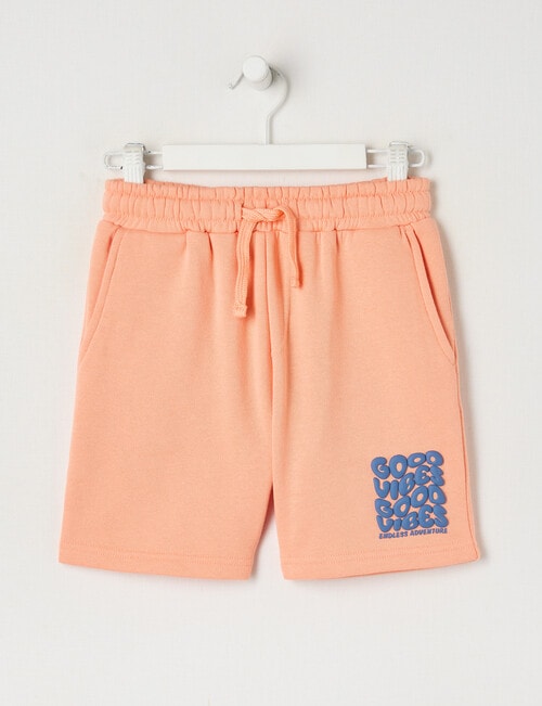 Mac & Ellie Good Vibes Knit Short, Peach product photo