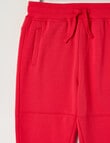 Mac & Ellie Knee Panel Trackpant, Cherry product photo View 03 S