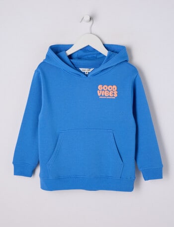 Mac & Ellie Good Vibes Oversize Hoodie, Sea product photo