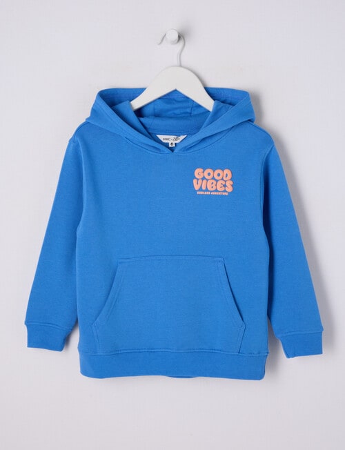 Mac & Ellie Good Vibes Oversize Hoodie, Sea product photo