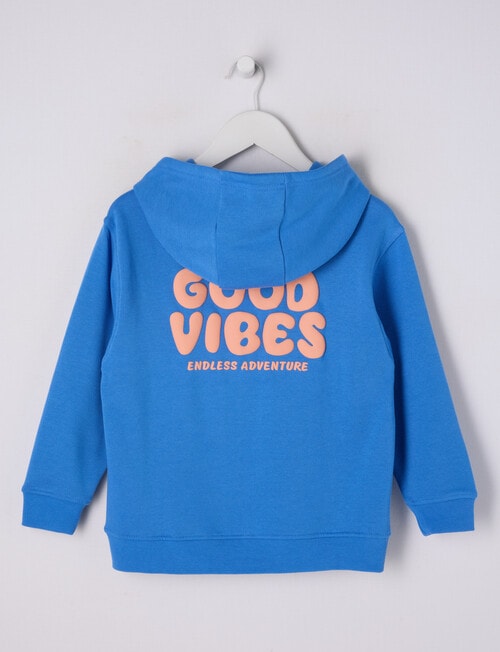 Mac & Ellie Good Vibes Oversize Hoodie, Sea product photo View 02 L