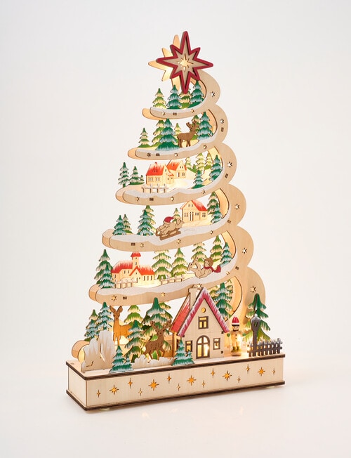 Christmas Shop D&eacute;cor, Light Up Mountain product photo View 03 L