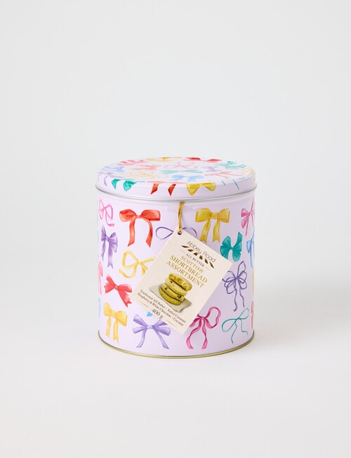 Abbey Road Bows Shortbread Barrel, 400 g product photo