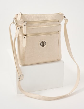 Boston + Bailey Gianna Crossbody Bag, Bone product photo
