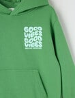 Mac & Ellie Good Vibes Oversize Hoodie, Apple product photo View 03 S