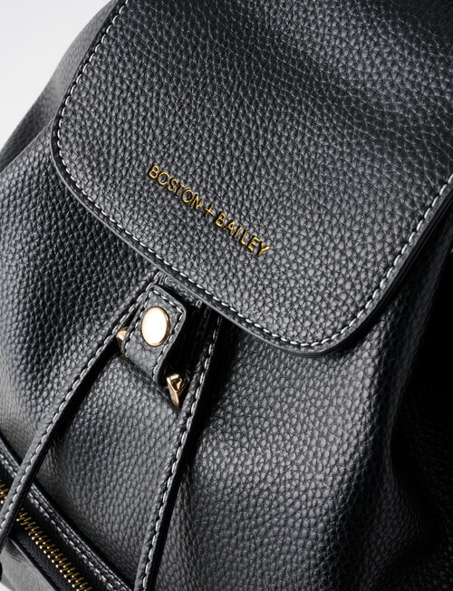 Boston + Bailey Backpack, Black product photo View 05 L
