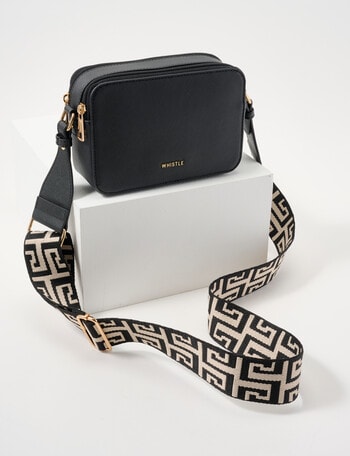Whistle Camera Crossbody Bag, Black product photo
