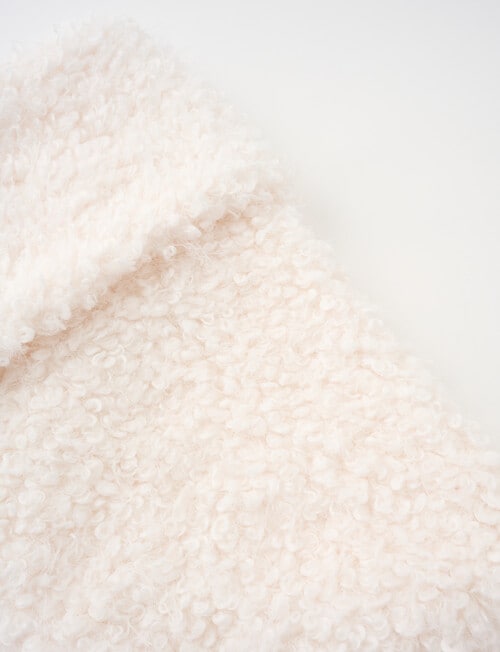 Christmas Shop Boucle Stocking, Snow product photo View 03 L