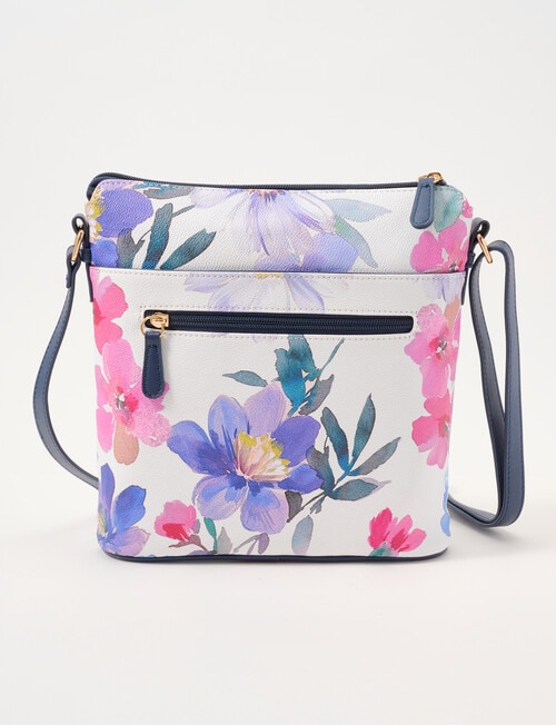 Boston + Bailey Floral Printed Crossbody Bag, Watercolour product photo View 02 L