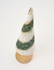Christmas Shop Beaded Tree D&eacute;cor, Green, Large product photo View 02 S