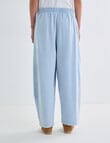 Zest Lounge Brushed Barrel Leg Jogger, Blue Wash product photo View 02 S