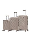 Voyager Bergen Trolley Set, 3-Piece, Latte product photo