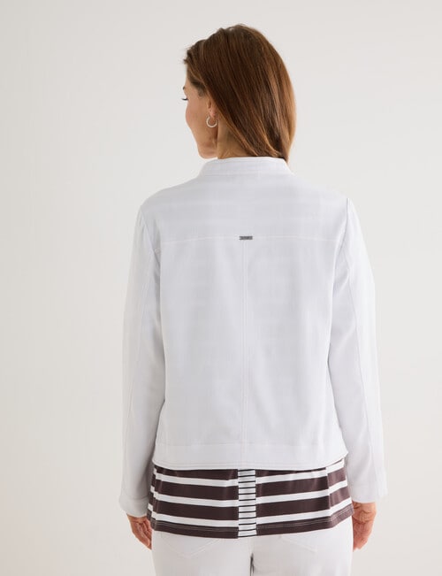 Line 7 Bermuda Jacket, White product photo View 02 L