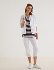 Line 7 Bermuda Jacket, White product photo View 03 S
