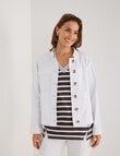 Line 7 Bermuda Jacket, White product photo View 04 S
